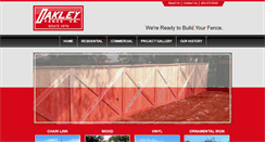 Desktop Screenshot of oakleyfence.com